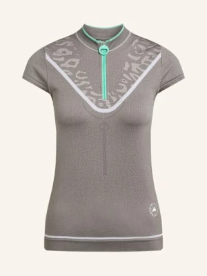 Adidas By Stella Mccartney Funkcyjna Koszulka Polo Truenature grau