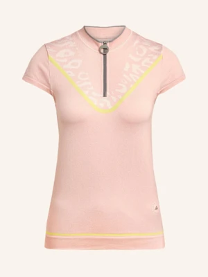 Adidas By Stella Mccartney Funkcyjna Koszulka Polo Truenature pink