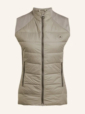 Adidas By Stella Mccartney Hybrydowa Pikowana Kamizelka Truenature grau