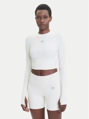 adidas by Stella McCartney Koszulka techniczna Training JM1403 Beżowy Slim Fit