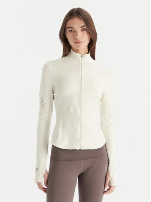 adidas by Stella McCartney Koszulka techniczna Training Midlayer JM1397 Beżowy Slim Fit