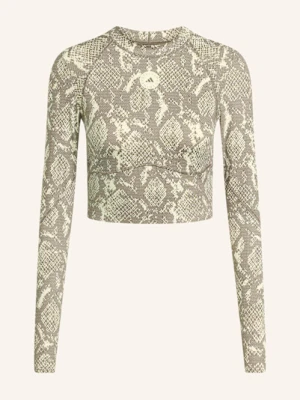 Adidas By Stella Mccartney Krótka Koszulka Z Długim Rękawem Adidas By Stella Mccartney beige