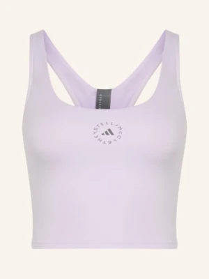 Adidas By Stella Mccartney Krótki Top Adidas By Stella Mccartney lila