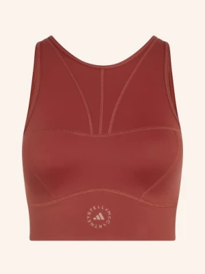 Adidas By Stella Mccartney Krótki Top Adidas By Stella Mccartney rot