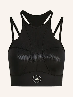Adidas By Stella Mccartney Krótki Top Adidas By Stella Mccartney schwarz
