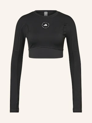 Adidas By Stella Mccartney Krótki Top Adidas By Stella Mccartney schwarz