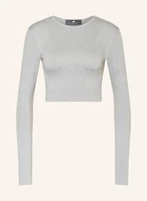 Adidas By Stella Mccartney Krótki Top Truestrength grau