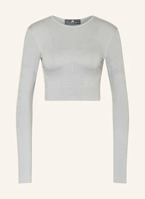 Adidas By Stella Mccartney Krótki Top Truestrength grau