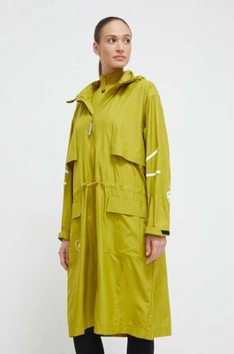 adidas by Stella McCartney kurtka damska kolor zielony przejściowa oversize IN3622