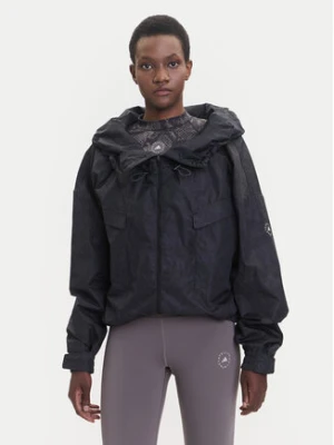 adidas by Stella McCartney Kurtka przejściowa Item Track Top Printed JV7035 Czarny Loose Fit