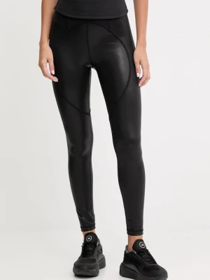 adidas by Stella McCartney legginsy treningowe TruePurpose damskie kolor czarny wzorzyste JM8458