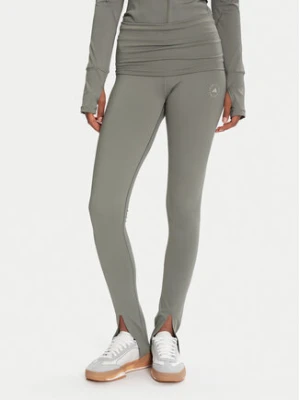 adidas by Stella McCartney Legginsy True Strength JW4538 Zielony Slim Fit