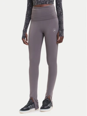 adidas by Stella McCartney Legginsy True Strength JX4321 Fioletowy Slim Fit