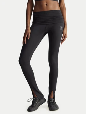 adidas by Stella McCartney Legginsy TrueStrength IW0515 Czarny Regular Fit