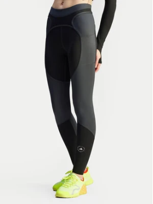 adidas by Stella McCartney Legginsy Two-tone JM0302 Czarny Slim Fit