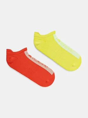 adidas by Stella McCartney skarpetki 2-pack damskie kolor zielony JN4860