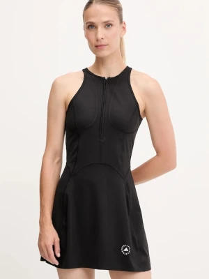 adidas by Stella McCartney sukienka sportowa TruePurpose kolor czarny mini rozkloszowana JW4568