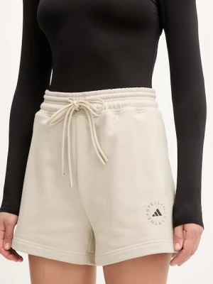 adidas by Stella McCartney szorty dresowe damskie bawełniane