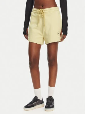 adidas by Stella McCartney Szorty sportowe Stella McCartney True Casuals JI5059 Żółty Loose Fit