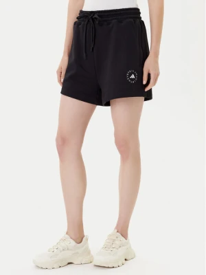 adidas by Stella McCartney Szorty sportowe True Casuals IK9093 Czarny Loose Fit