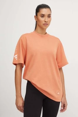 adidas by Stella McCartney t-shirt damski kolor pomarańczowy IW9884