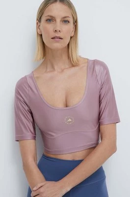 adidas by Stella McCartney t-shirt damski kolor różowy IN3652