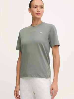 adidas by Stella McCartney t-shirt damski kolor zielony JW4651