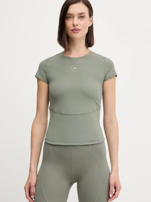adidas by Stella McCartney t-shirt treningowy damski kolor zielony JW4564