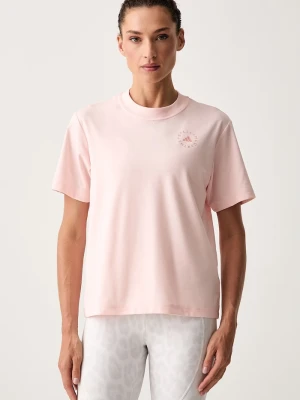 adidas by Stella McCartney T-shirt treningowy damski różowy