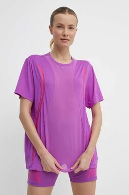 adidas by Stella McCartney t-shirt treningowy Truepace kolor fioletowy IW1149