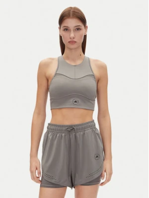adidas by Stella McCartney Top Stella McCartney Training JJ0120 Szary Slim Fit