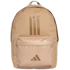adidas Classic Back To School 3 Stripe Backpack JX9058, Unisex, Beżowe, plecaki, poliester, rozmiar: One size adidas performance