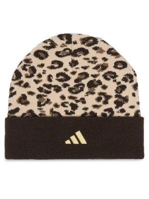adidas Czapka Leo Graphic Beanie KR1731 Beżowy