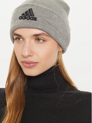 adidas Czapka Logo Beanie IY7665 Szary