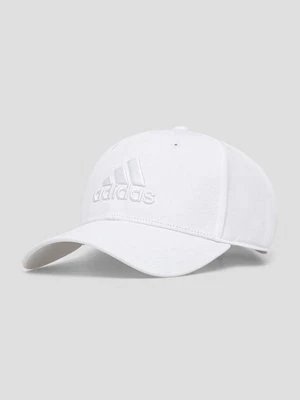 adidas czapka z daszkiem bawełniana kolor biały z aplikacją IR7902