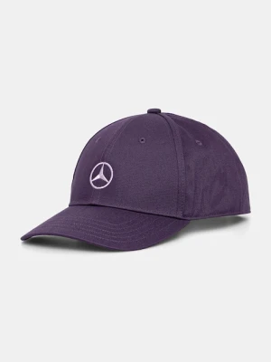 adidas czapka z daszkiem bawełniana x Mercedes kolor fioletowy JZ2547