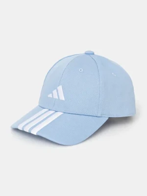 adidas czapka z daszkiem BBALL 3S CAP NL kolor niebieski z aplikacją JP0391