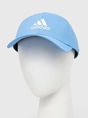 adidas czapka z daszkiem kolor niebieski z aplikacją IR7886