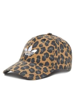 adidas Czapka z daszkiem Leopard JW8034 Brązowy