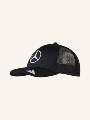 Adidas Czapka Z Daszkiem Mercedes – Amg Petronas Formula One Team Snapback Star Trucker schwarz