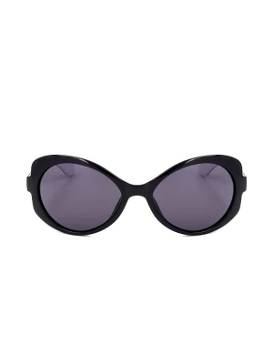 adidas Damskie okulary przeciwsłoneczne w kolorze czarno-granatowym rozmiar: 56