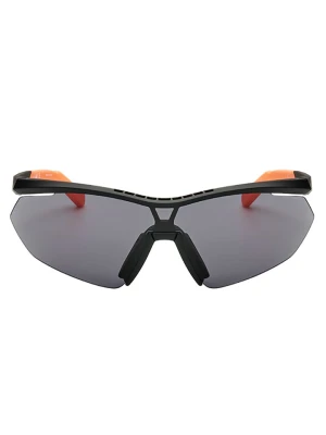adidas Damskie okulary przeciwsłoneczne w kolorze czarno-pomarańczowo-szarym rozmiar: onesize