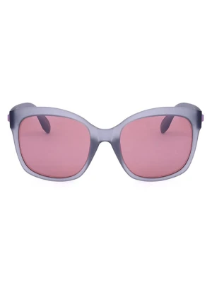 adidas Damskie okulary przeciwsłoneczne w kolorze fioletowo-jasnoróżowym rozmiar: 54