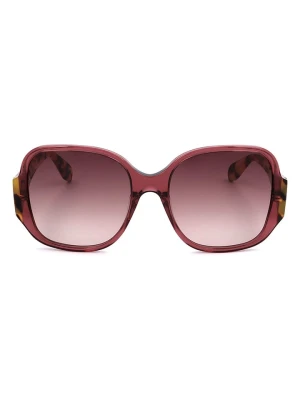adidas Damskie okulary przeciwsłoneczne w kolorze jasnobrązowo-żółtym rozmiar: 55