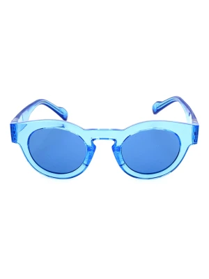 adidas Damskie okulary przeciwsłoneczne w kolorze niebieskim rozmiar: 46