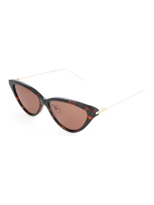 adidas Damskie okulary przeciwsłoneczne w kolorze złoto-brązowym rozmiar: 55