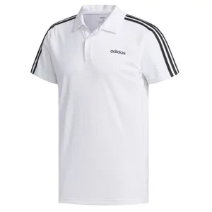 adidas Designed 2 Move 3-Stripes Polo Shirt FL0322, Męskie, Białe, koszulki polo, poliester, rozmiar: M adidas performance