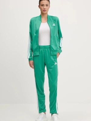 adidas dres 3-Stripes damski kolor zielony JD2687