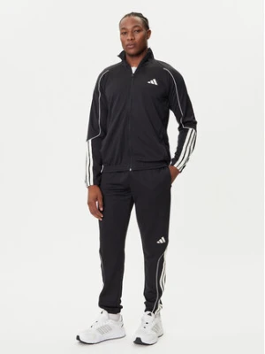 adidas Dres 3-Stripes JN1817 Czarny Regular Fit