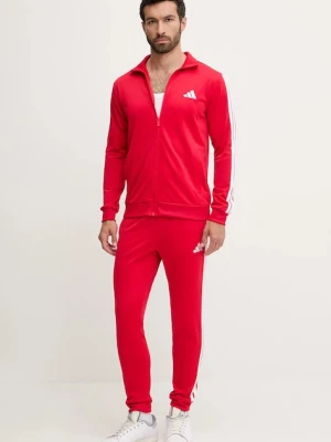 adidas dres 3-Stripes męski kolor czerwony JX8731
